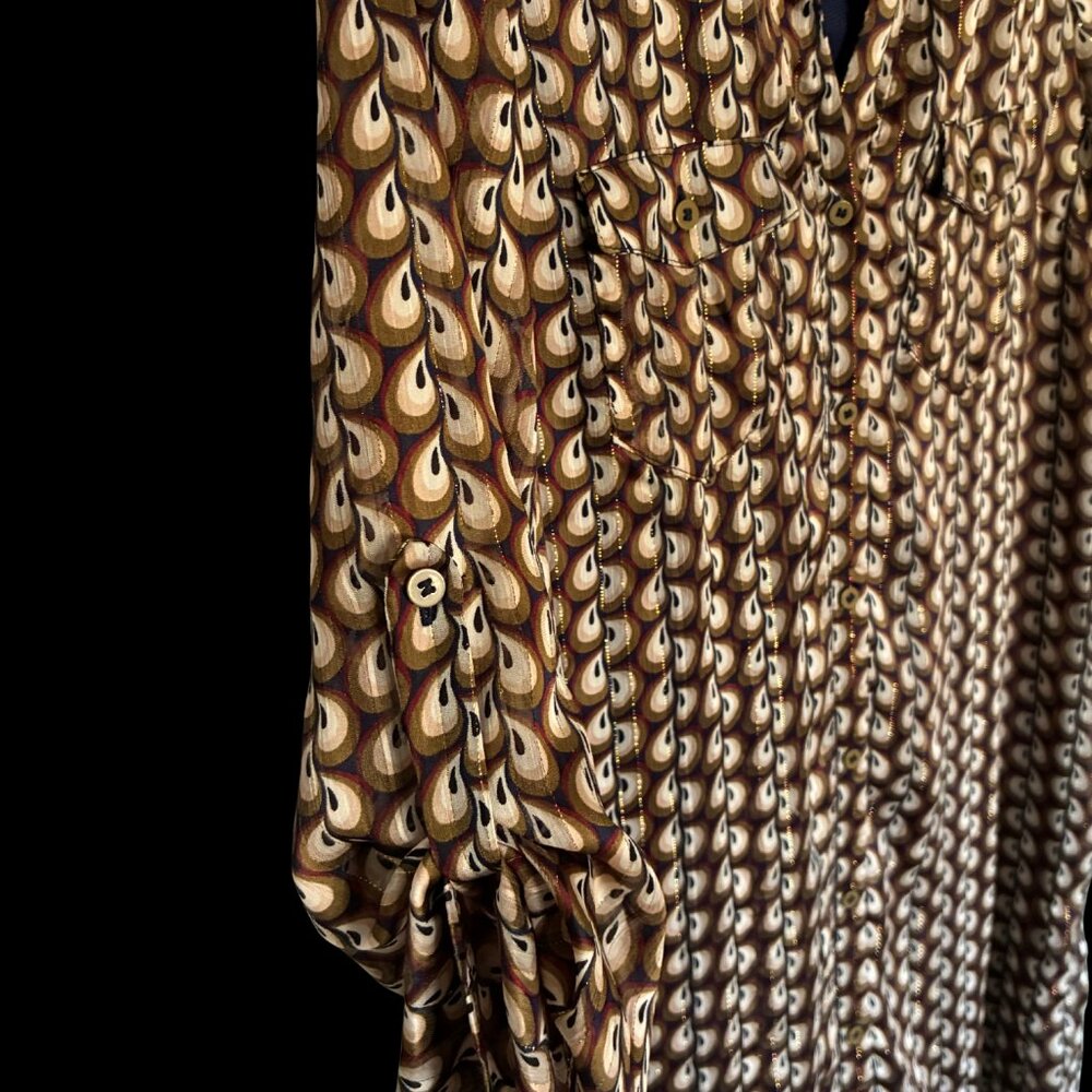 Collective Concepts Print Dress Size L - Picture 6 of 9